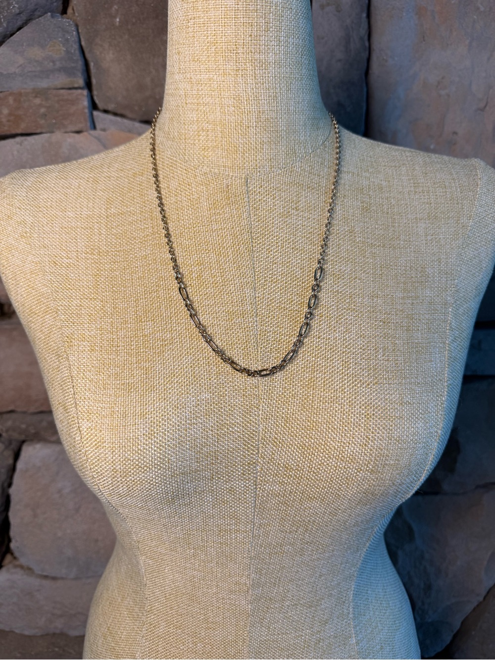 New🌟Free People-Delicate Gold-Tone Link Necklace